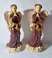 ⭐ 2 x Wachsfiguren Engel Maria - ca. 25cm hoch ⭐