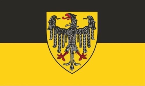 Aufkleber aachen flagge fahne - aachen,
