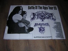 Immortal - Battle of the Ages originales Tourposter von 1995