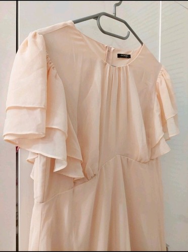 Orsay kleid rose apricot - kleid, gr