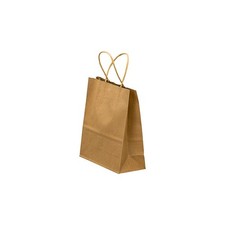 Braune Kraftpapiertüten mit