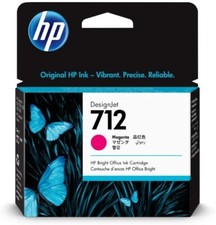 HP 712 Magenta 29 ml Original Druckerpatrone (3ED68A) - Plotter Tinte