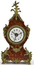 Pendelwecker als Boulle- Uhr, um 1900, Duverdrey & Bloquel, Frankreich
