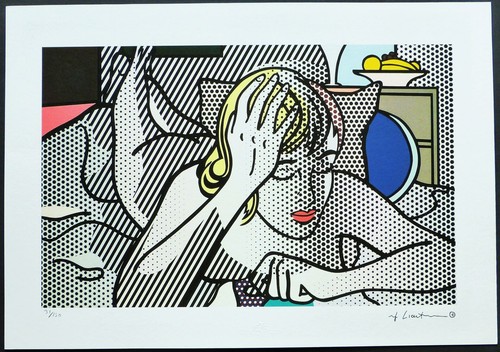 Roy lichtenstein thinking - roy, "