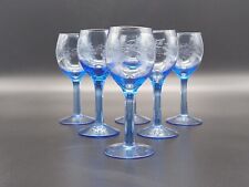 6 Römer blau Portwein Gläser