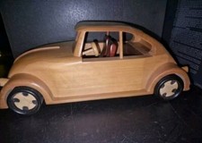 Massiver Großer Holz VW