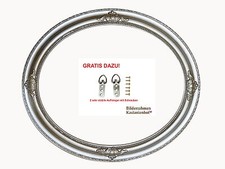 Ovaler Bilderrahmen Vermeer  50x60cm aus Massivholz verschiedene Farben