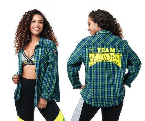 Zumba team talk button - talk,