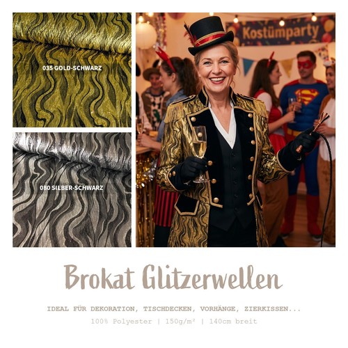Brokat stoff meterware - brokat,