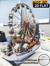 2D Flaches Weihnachtsdorf