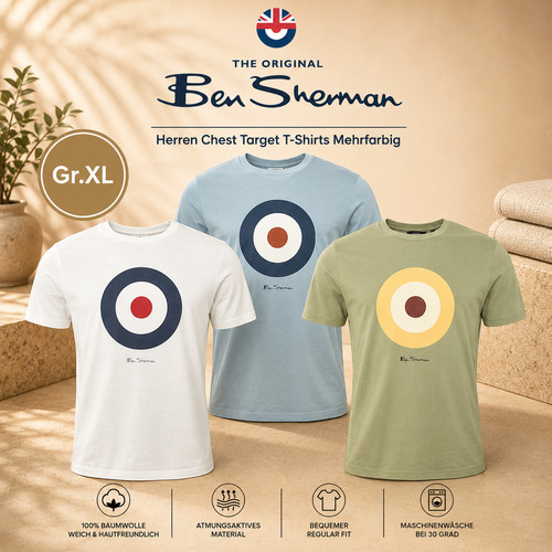 Ben sherman 3er pack chest - pack,