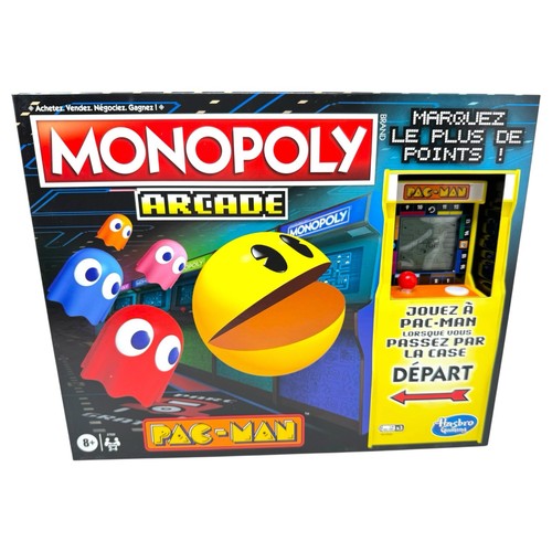Monopoly arcade pac man hasbro - pac-man,