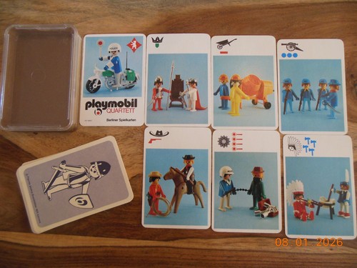 Berliner quartett playmobil - quartett, "playmobil"