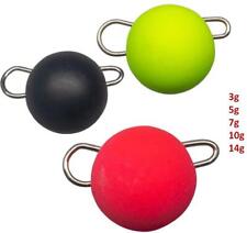 Zeck Tungsten Cheburashka Head Gewicht pink schwarz gelb 3 5 7 10 14g bleifrei