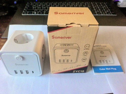 Steckdosenwurfel inkl usb a - inkl., (a