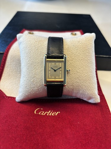 Cartier tank damen quarz - cartier,
