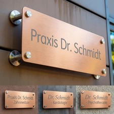 Kupfer Aluminium gebürstet