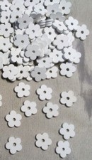 100 Holzblüten weiß Blüten