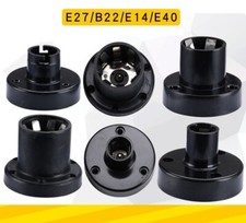 2x B22 E14 E27 E40 Fassung Lampenfassung Aus Thermoplast Glühbirne Lampenhalter