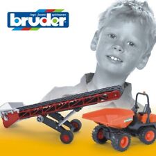 Bruder 02449 AUSA Minidumper Spielzeug Kinder Bauarbeiter Baustelle Dumper NEU  