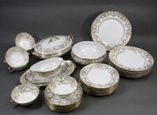 Royal Limoges Or en Relief 28-tlg. Speiseservice