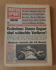 Motorsport aktuell, Jahrgang