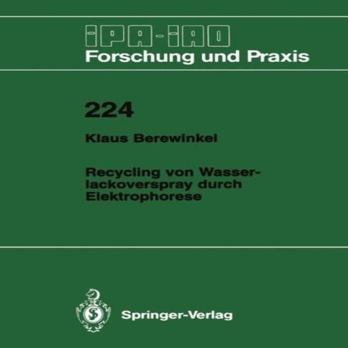 Recycling von