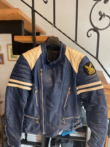 Moto cuir motorradjacke - moto,