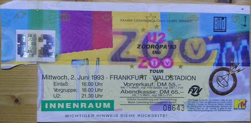 Zooropa frankfurt - u2,