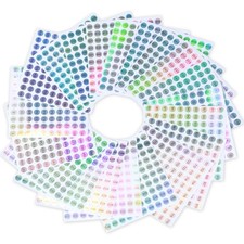 20 Blatt Zahlen Aufkleber