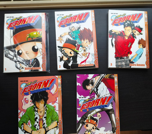 Reborn manga band - manga, 1-10