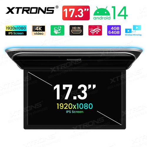 Deckenmonitor android 14 - 17,3",
