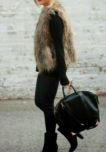Tally weijl fake fur - fake, weste