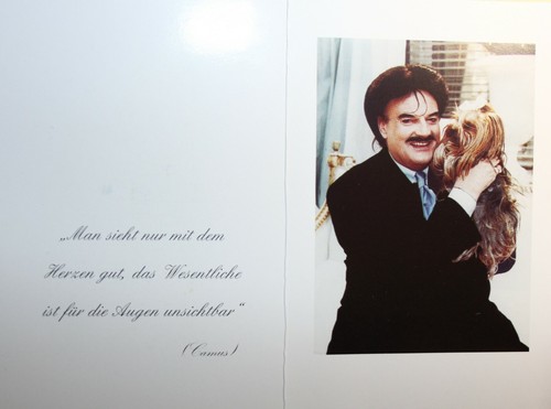 Original sterbebild rudolph - original,