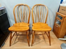 2x schöne alte Holzstuhl