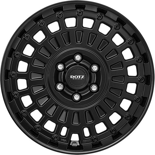 Dotz talara black - matt, 8x18"