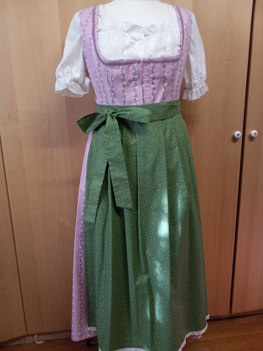 Rosa dirndl baumwolle - dirndl,