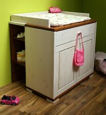 Massivholz Wickelkommode