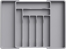 Lifewit Besteckkasten für Schubladen erweiterbarer Besteckeinsatz mit 7 Fächern