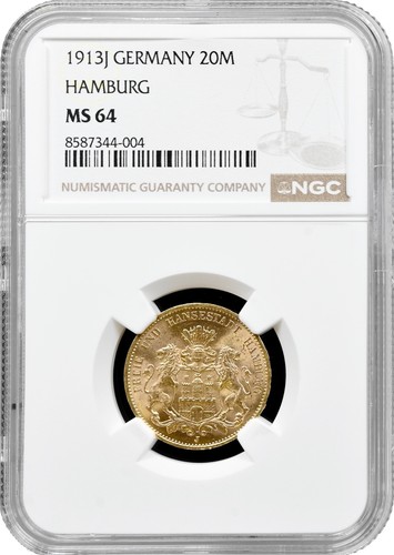 Hamburg mark 1913 ngc - 20,