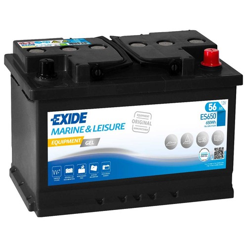 Exide es650 equipment gel - exide,