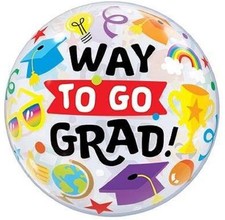 Qualatex Bubble Way To Go Grad