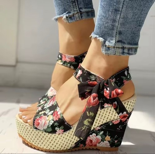 Damen sandalen keilabsatz - damen,
