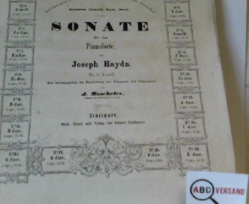 Sonate für das - pianoforte, nr