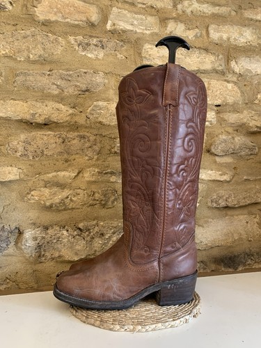 Buffalo braune leder blumen - buffalo,