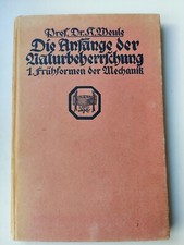 Die Anfänge der Naturbeherrschung - Prof.Dr. Karl Weule, Kosmos 1921, Rarität!