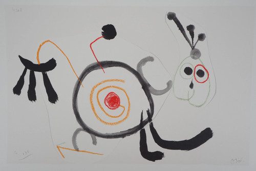 Joan miro tier - miro:, surrealistisch