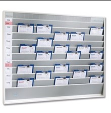 Plantafel KFZ DIN A4 breit