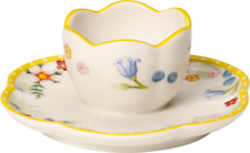 VILLEROY & BOCH Spring Awakening Eierbecher mit Unterteller - 1960 -