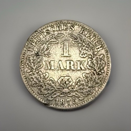 Silbermünze mark 1875 - silbermünze,,